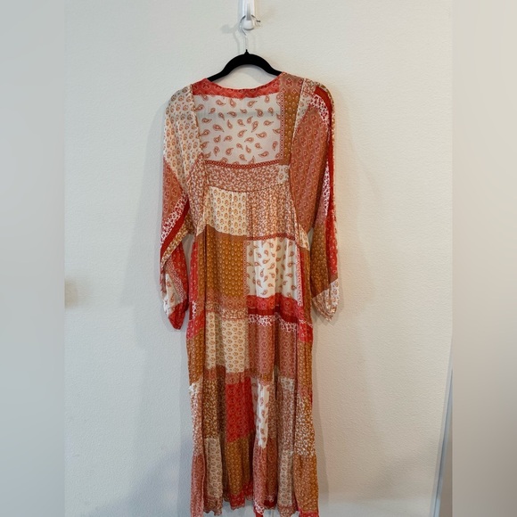 SOLD - NWT AURA Patchwork Dress - Picture 5 of 5